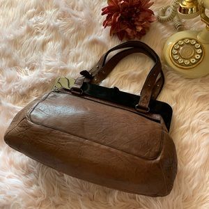 Vintage Lanvin Lucite Top Shoulder Bag